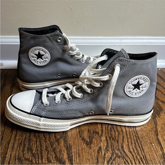 NWOT Converse By You Customs Chuck 70 High Top Shoes Gray Women’s 11 - Picture 2 of 6